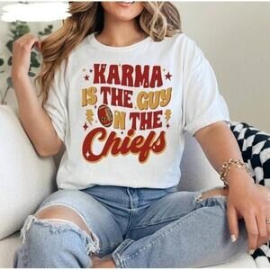 Kansas City Football Retro Karma Guy On Chiefs Funny T-Shirt